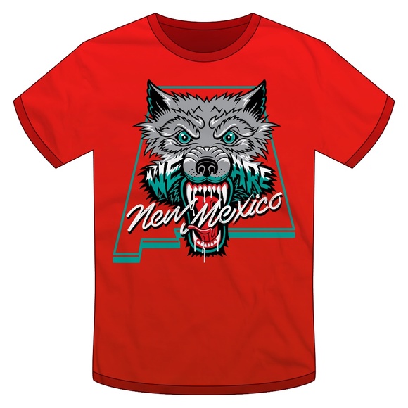Super Rad Design Other - We Are New Mexico, Lobos, UNM Basketball T-shirt